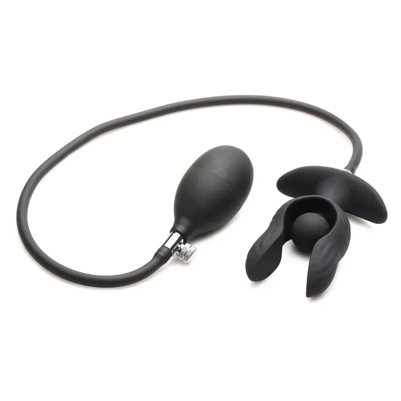 Dark Pearl Plug Anal con Inflado y Vibración con Control Remoto – Anal