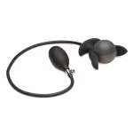 Dark Pearl Plug Anal con Inflado y Vibración con Control Remoto