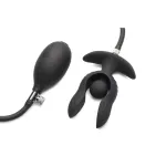 Dark Pearl Plug Anal con Inflado y Vibración con Control Remoto