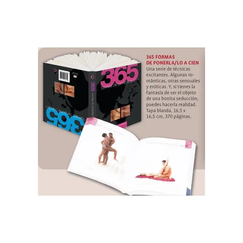Libro 365 Formas de Ponerla/lo a Cien – Librería Erótica
