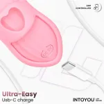 Laia Estimulador de Dedo con Calor y Funda con APP Rosa