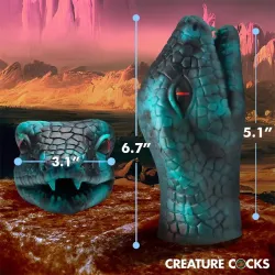 Serpentine Masturbador Serpiente Silicona
