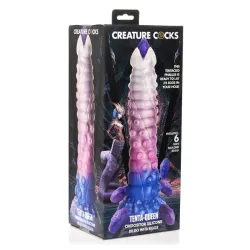 Tenta-Queen Dildo Ovipositor con 6 Huevos