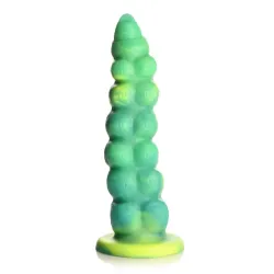 Squirmer Dildo con Thrusting y Vibración Control Remoto Silicona