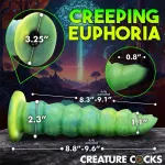 Squirmer Dildo con Thrusting y Vibración Control Remoto Silicona