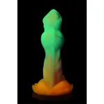 Aqua-Cock Dildo Brilla en la Oscuridad Silicona