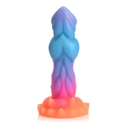 Aqua-Cock Dildo Brilla en la Oscuridad Silicona