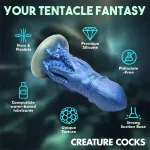 Cocktopus Dildo Tentáculo Silicona