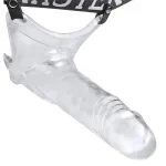 Grand Mamba XL Suspensorio con Dildo Hueco Transparente