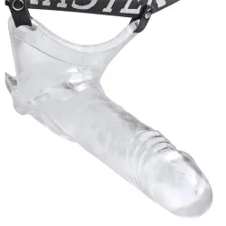 Grand Mamba XL Suspensorio con Dildo Hueco Transparente