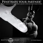 Grand Mamba XL Suspensorio con Dildo Hueco Transparente