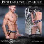 Grand Mamba XL Suspensorio con Dildo Hueco Transparente