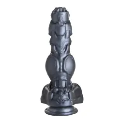 Cyborg Cock Dildo Metal con Thrusting y Vibración