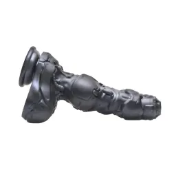 Cyborg Cock Dildo Metal con Thrusting y Vibración