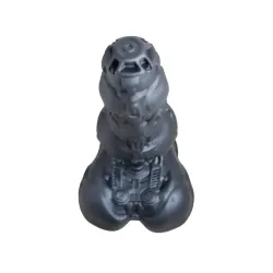 Cyborg Cock Dildo Metal con Thrusting y Vibración