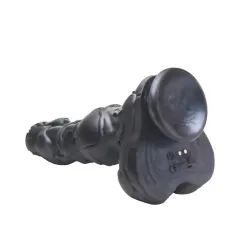 Cyborg Cock Dildo Metal con Thrusting y Vibración