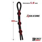 Lasso Anillo para el Pene Silicona Ajustable
