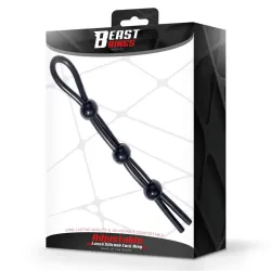 Lasso Anillo para el Pene Silicona Ajustable