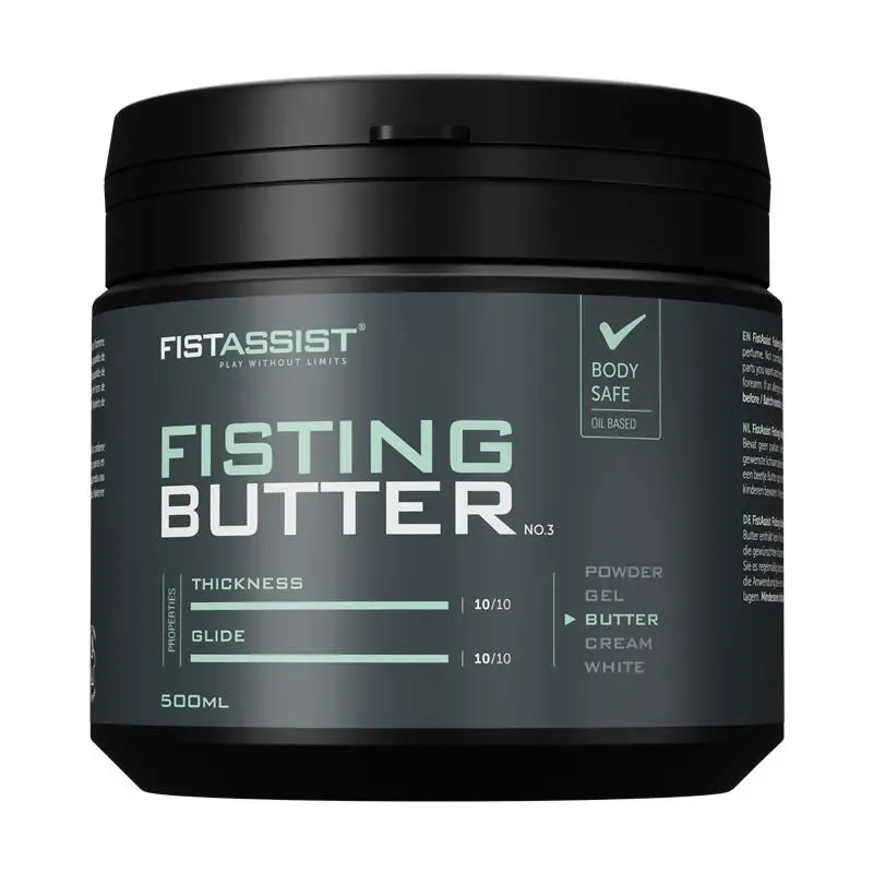 Fist Assist Fisting Butter 500 ml – Lubricación Anal