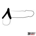 Anillo Doble para el Pene 37/45 mm