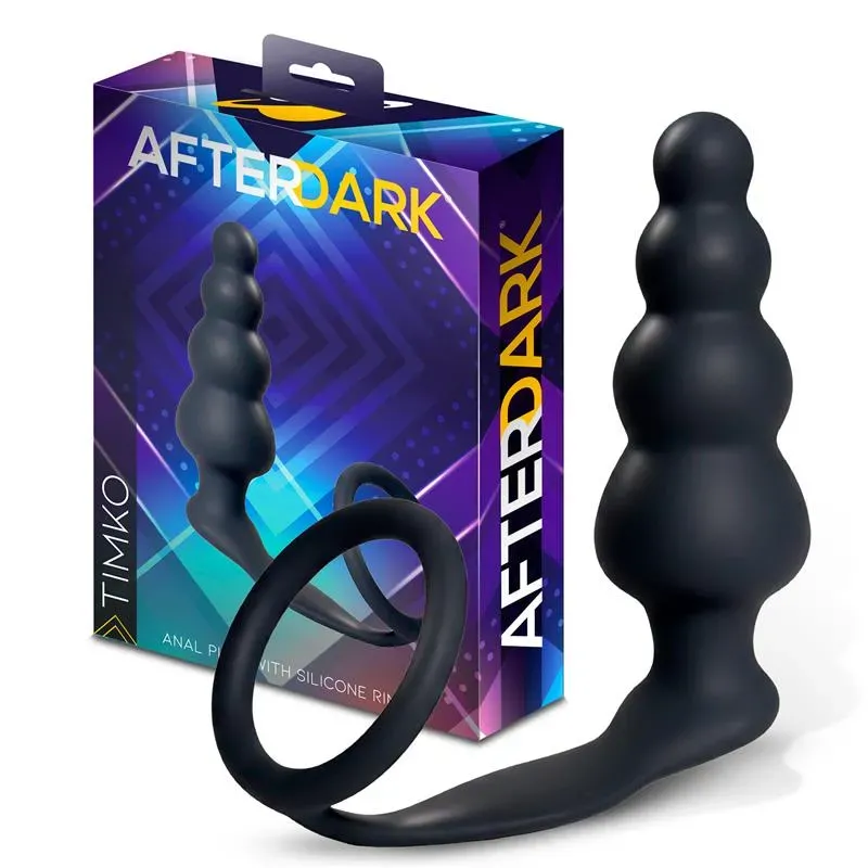 Timko Plug Anal con Anillo de Silicona – Anal