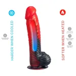 Dildo Silicona Liquida Devil Red 8