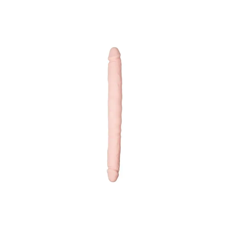 Dildo Doble Flexible Silicona Natural 40 cm – Dildos