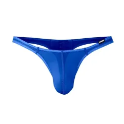 C4MSPX06 Tanga Brasileño Mesh Electric Blue