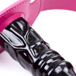 Mordaza de Dildo Ajustable 46-58 cm - Dildo: 10 cm