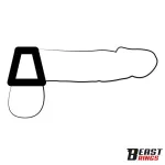 Multi-Anillo para el Pene Silicona 47 mm