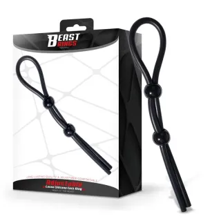 Lasso Anillo para el Pene Silicona Ajustable