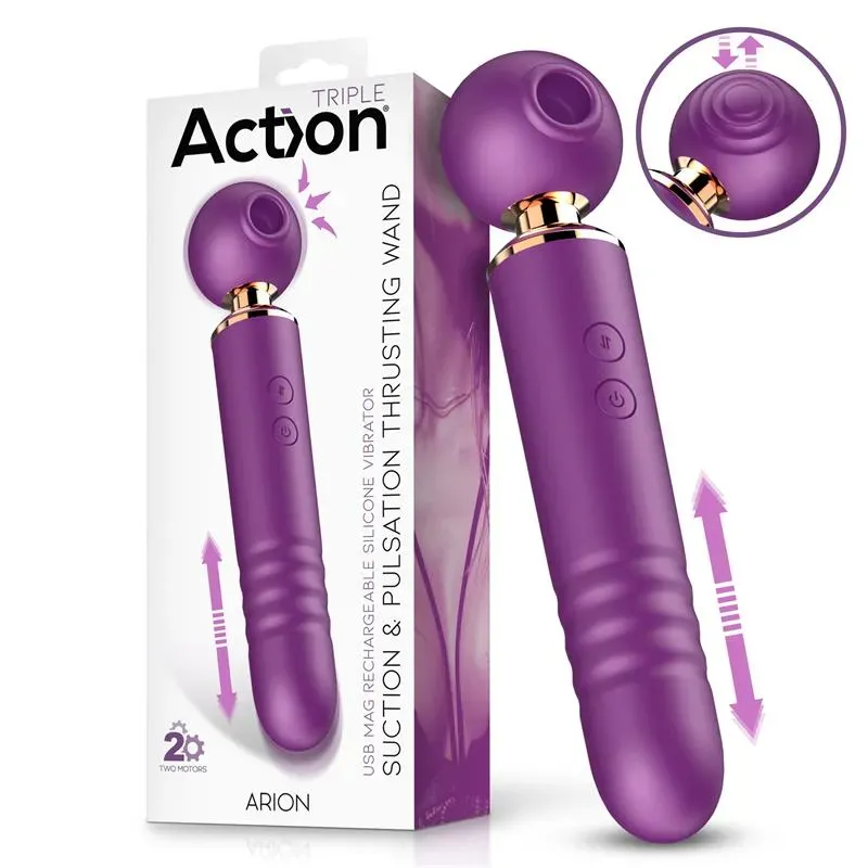 Arion Masajeador con Succión, Thrusting y Pulsación – Estimuladores