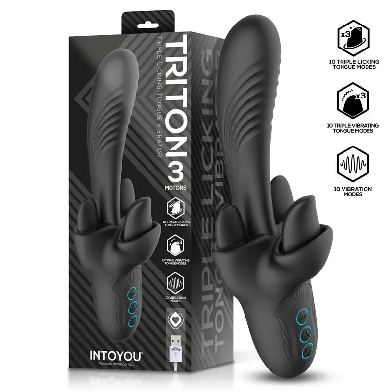 Triton Vibrador Triple Lengua – Vibradores
