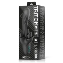 Triton Vibrador Triple Lengua