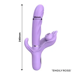 Apollo Vibrador con Thrusting, Tapping y Succión