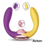 Two Lovers 3 in 1 Vibrador con Finger y Succión