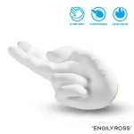 Flirty Hand Estimulador Finger con Efecto Calor