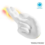 Flirty Hand Estimulador Finger con Efecto Calor