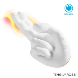 Flirty Hand Estimulador Finger con Efecto Calor