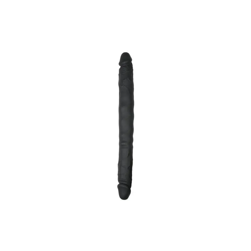 Dildo Doble Flexible Negro 40 cm – Dildos