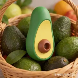 Avocado Estimulador de Clítoris con Succión