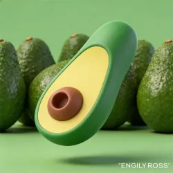 Avocado Estimulador de Clítoris con Succión