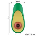 Avocado Estimulador de Clítoris con Succión