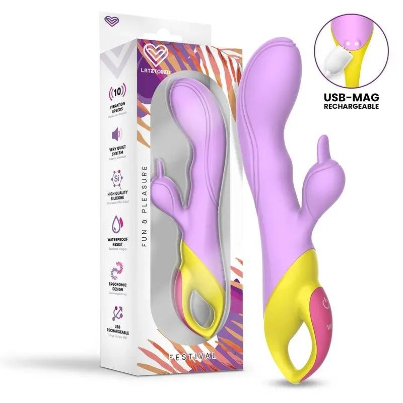 Lilly Estimulador 10 Funciones USB Magnético – Vibradores