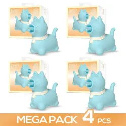 Pack de 4 Meow Masajeador con Lengua Licking