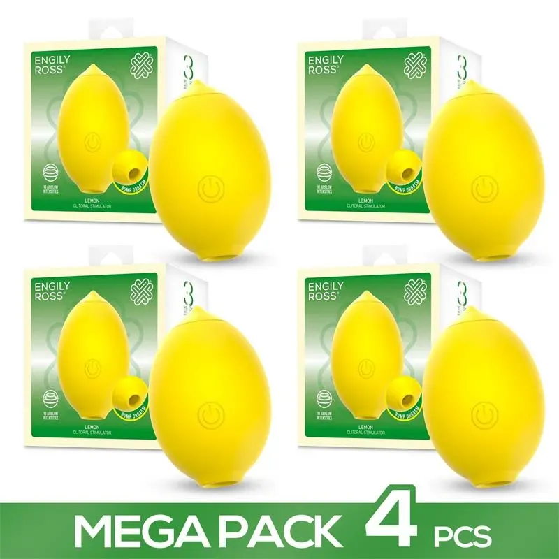 Pack de 4 Lemon Estimulador de Clítoris con Succión – Packs y juegos