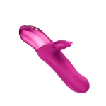 Bi Stronic Fusion Vibrador con Thrusting y Pulsacion Magenta