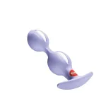 B Balls Duo Plug Anal Púrpura