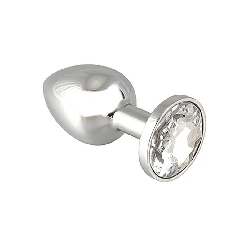 Rimba Bondage Play Plug XS con Cirstal 5,7 cm – Anal
