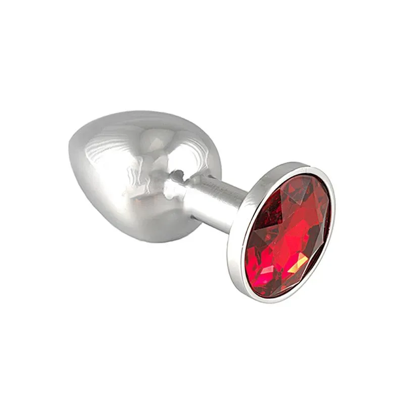 Rimba Bondage Play Plug con Cristal 5,7 cm – Anal